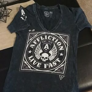 PERFECT CONDITION!! Affliction tee from Buckle - L